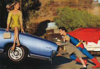 Illustration for article titled New Superman Fashion Spread Will Give You The Power Of Projectile Vomit